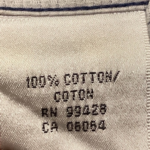 BUGATCHI Classic Fit Men's Button-Down Shirt in NAVY Size Estimate Large, no tag - Picture 6 of 6